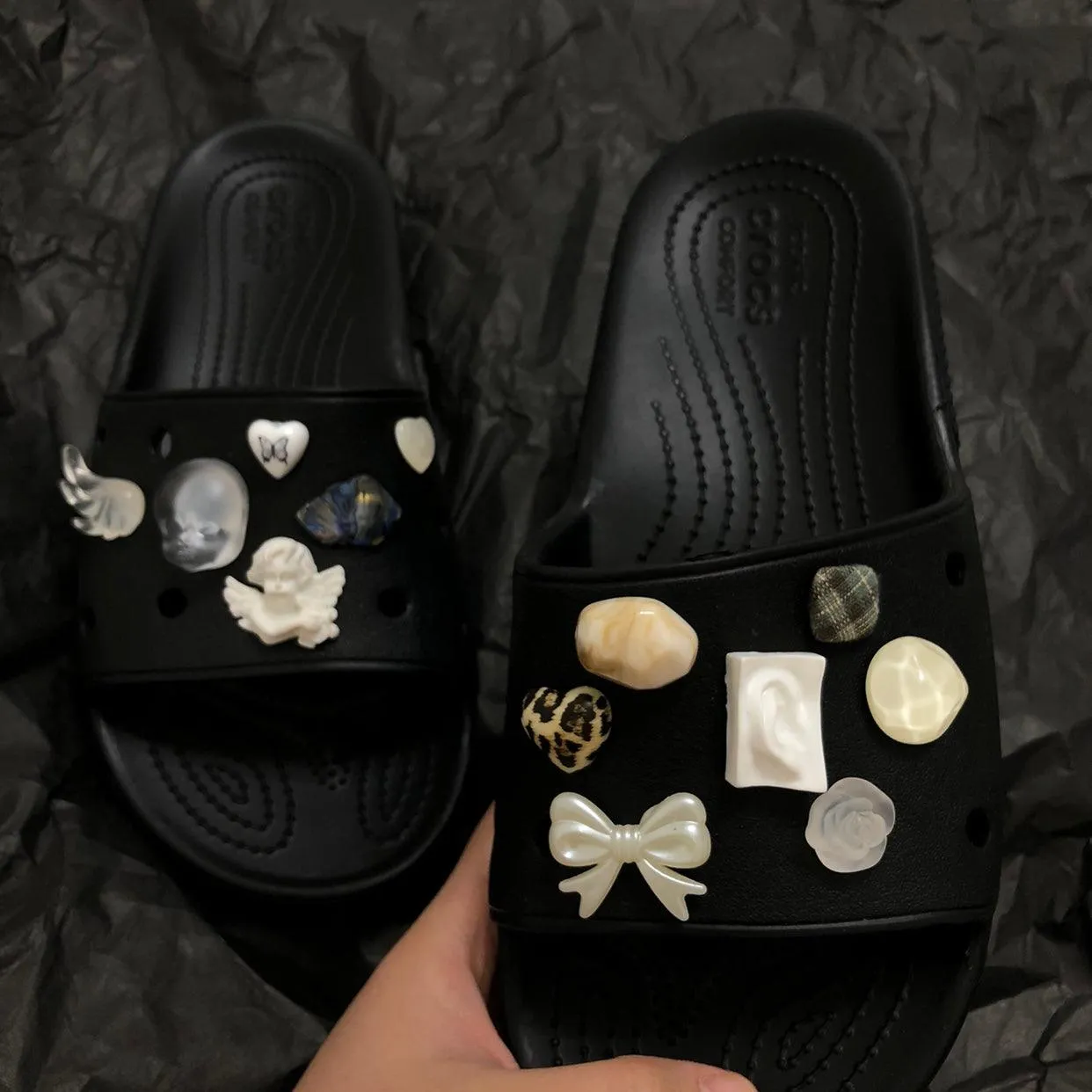 Hole Shoes Accessories Shoes Decals