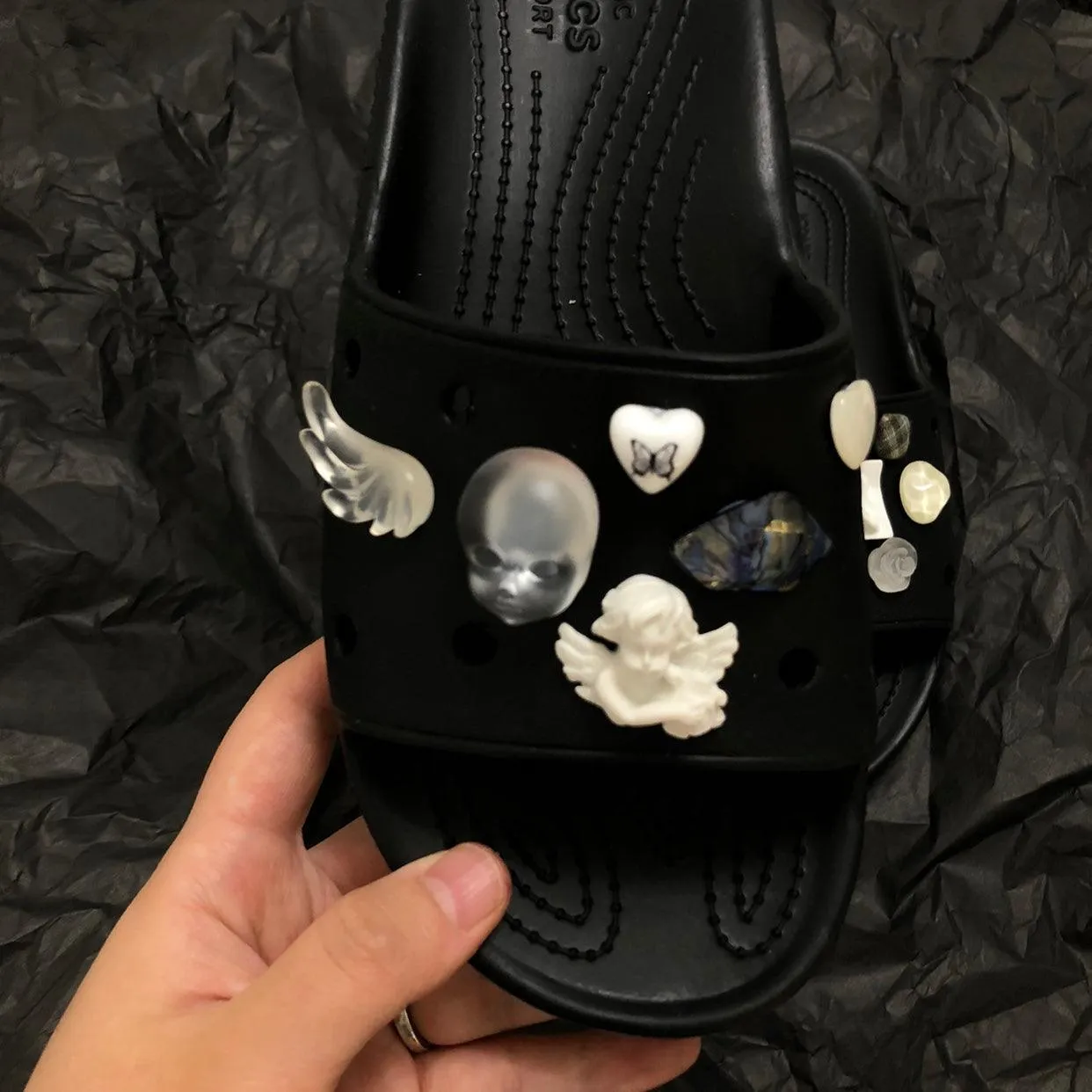 Hole Shoes Accessories Shoes Decals