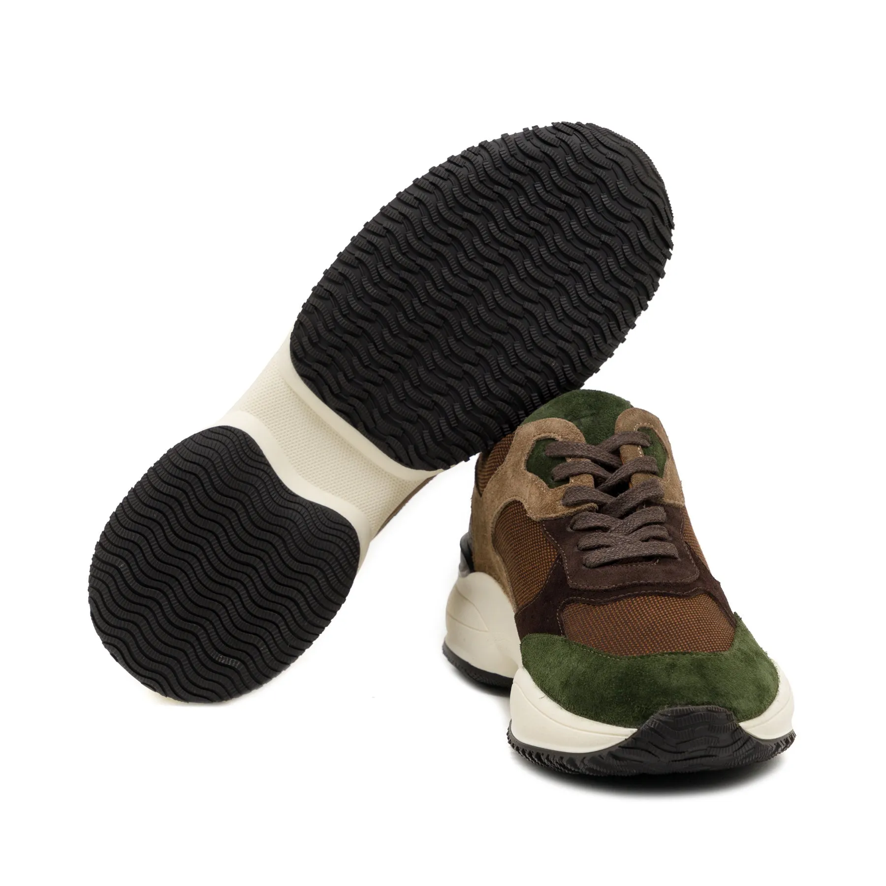 Jase Green Suede Sneaker