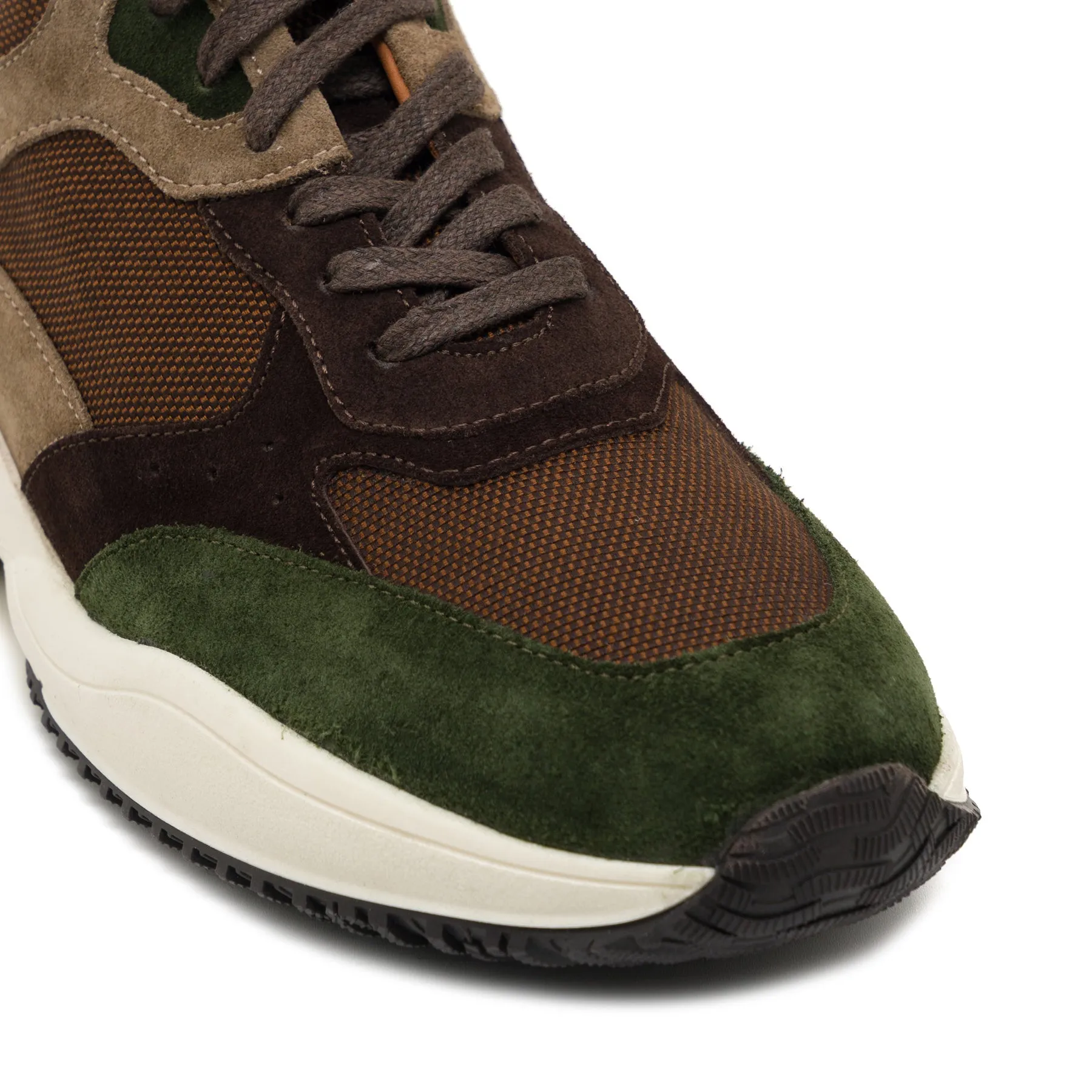 Jase Green Suede Sneaker