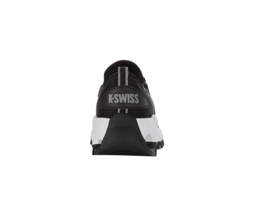 K-Swiss Women's Tubes Slip-On Black White Smoked Pearl Shoes