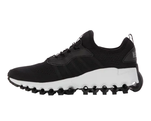 K-Swiss Women's Tubes Slip-On Black White Smoked Pearl Shoes
