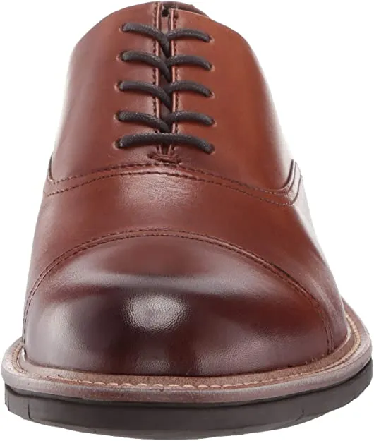 Kenneth Cole Reaction Men's Klay Flex Cap-Toe Oxford  Color Cognac Size 9.5M