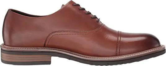 Kenneth Cole Reaction Men's Klay Flex Cap-Toe Oxford  Color Cognac Size 9.5M