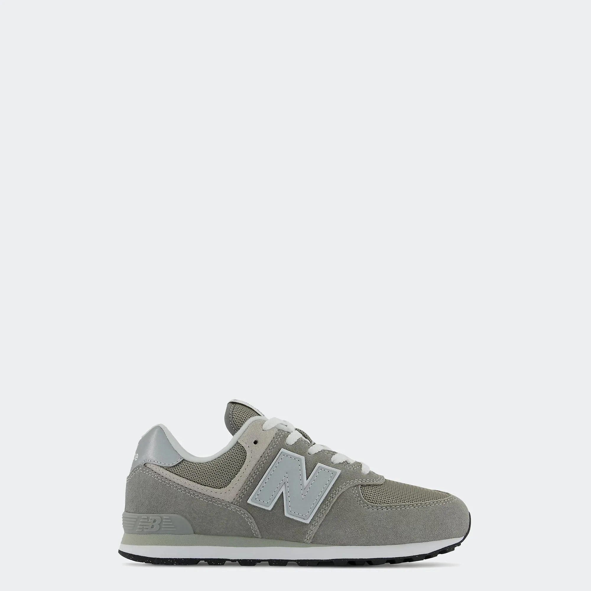 Kids New Balance 574 Core Shoes Grey with White