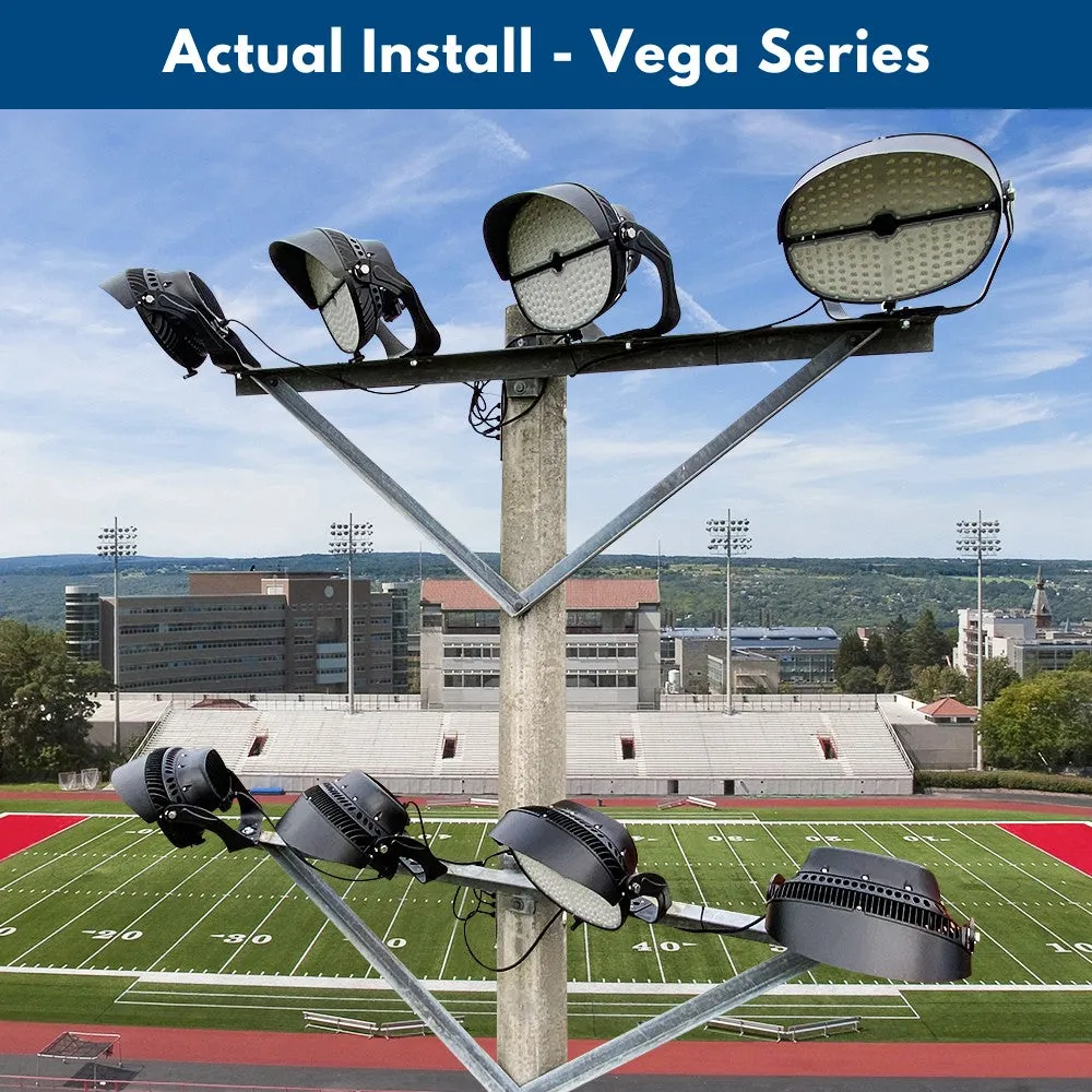 Konlite VEGA LED Sports Light -  505W - 70,000lm - 5000K - 120-277V  - 4H4V - 1500W Equal - 10 Year Warranty