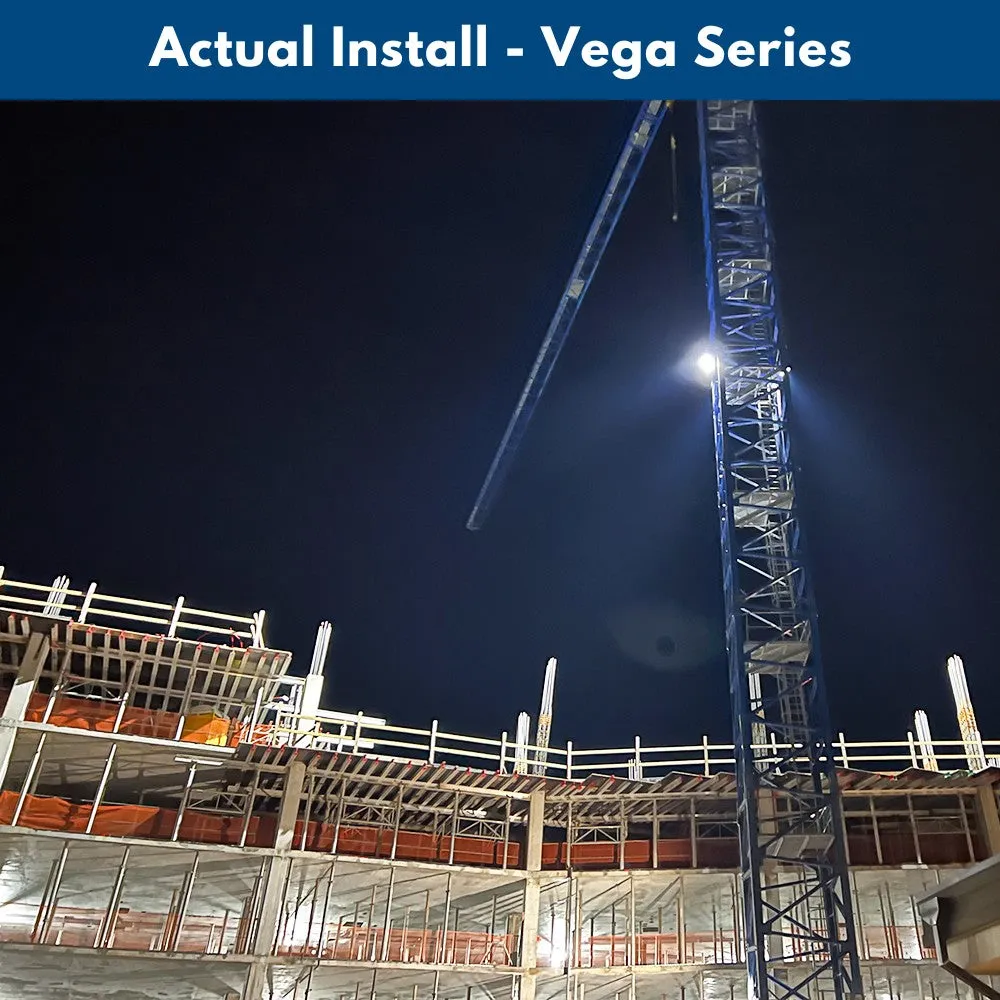 Konlite VEGA LED Sports Light -  505W - 70,000lm - 5000K - 120-277V  - 4H4V - 1500W Equal - 10 Year Warranty