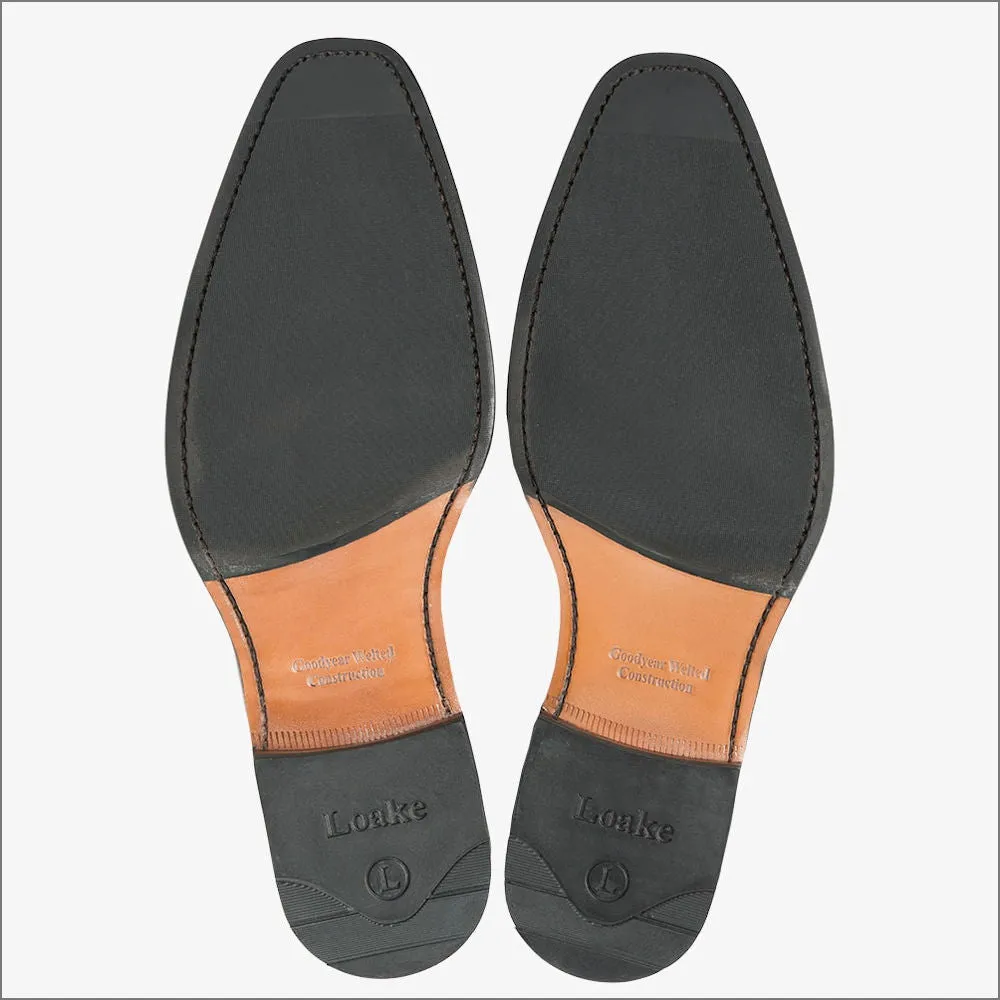 Loake Jefferson Brown Suede Loafer@