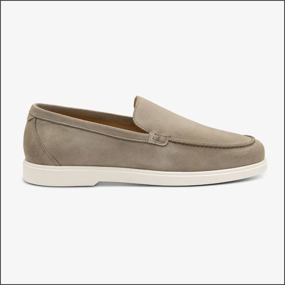 Loake Tuscany Stone Suede Loafer@