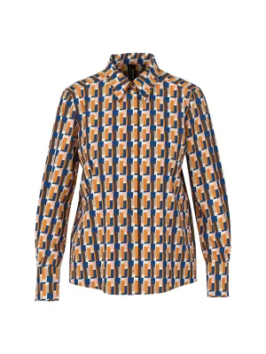 Marc Cain Blouse with Graphic Arty Design