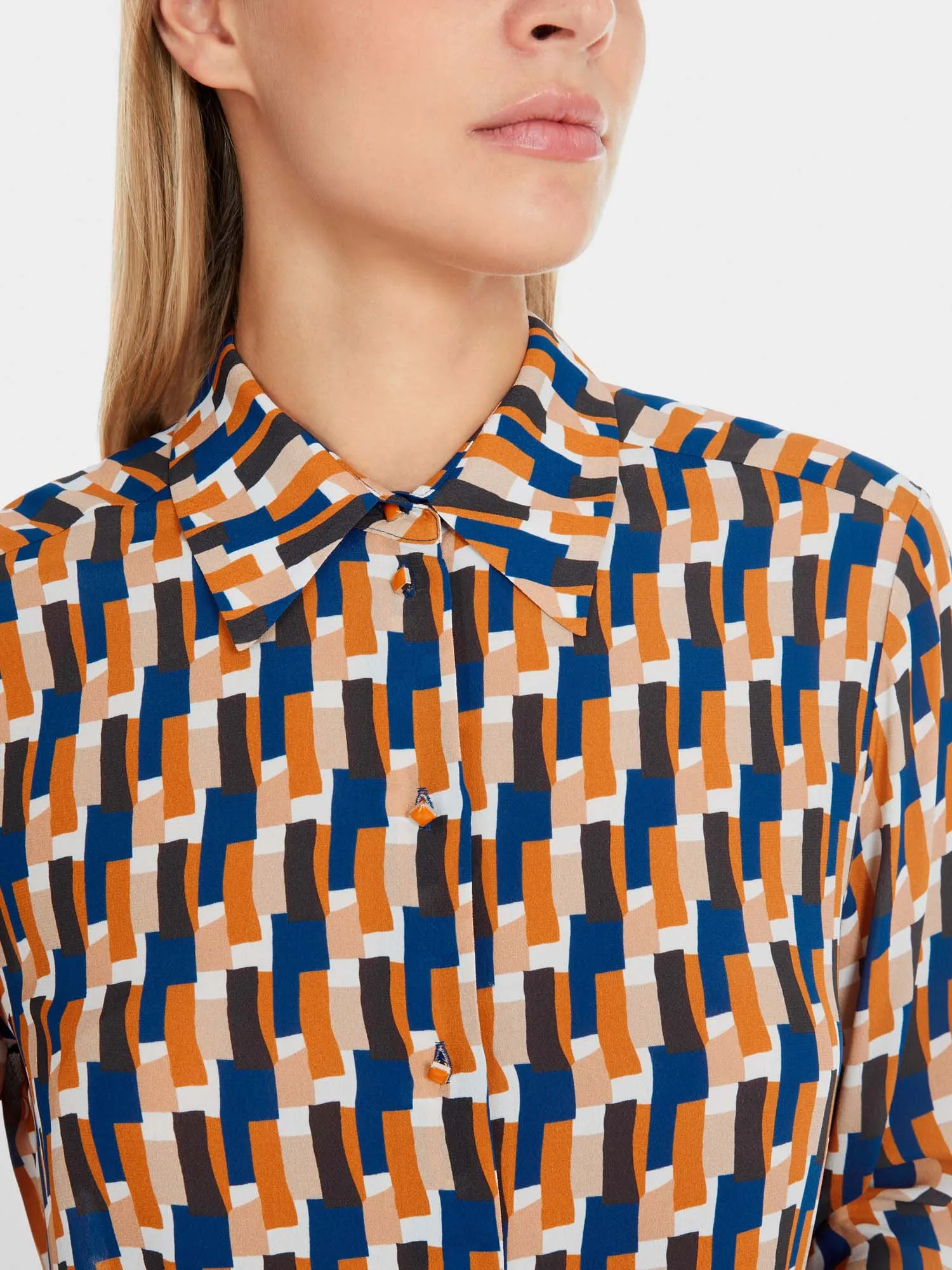 Marc Cain Blouse with Graphic Arty Design