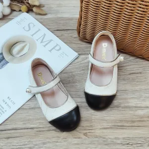 Mary Jane Leather Soft Shoes - 194