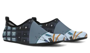 Math Teacher Lifestyle Aqua Barefoot Shoes