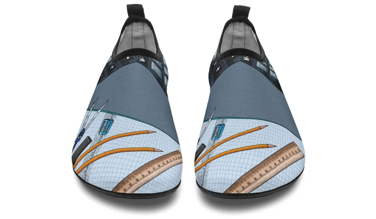 Math Teacher Lifestyle Aqua Barefoot Shoes