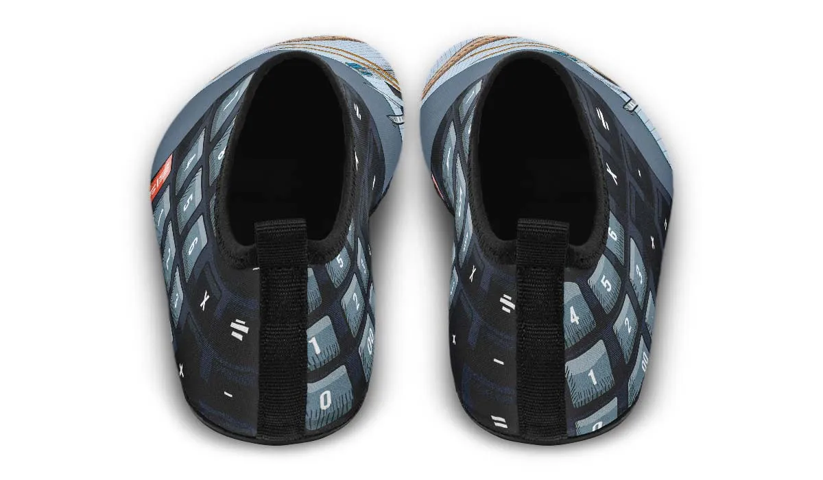 Math Teacher Lifestyle Aqua Barefoot Shoes