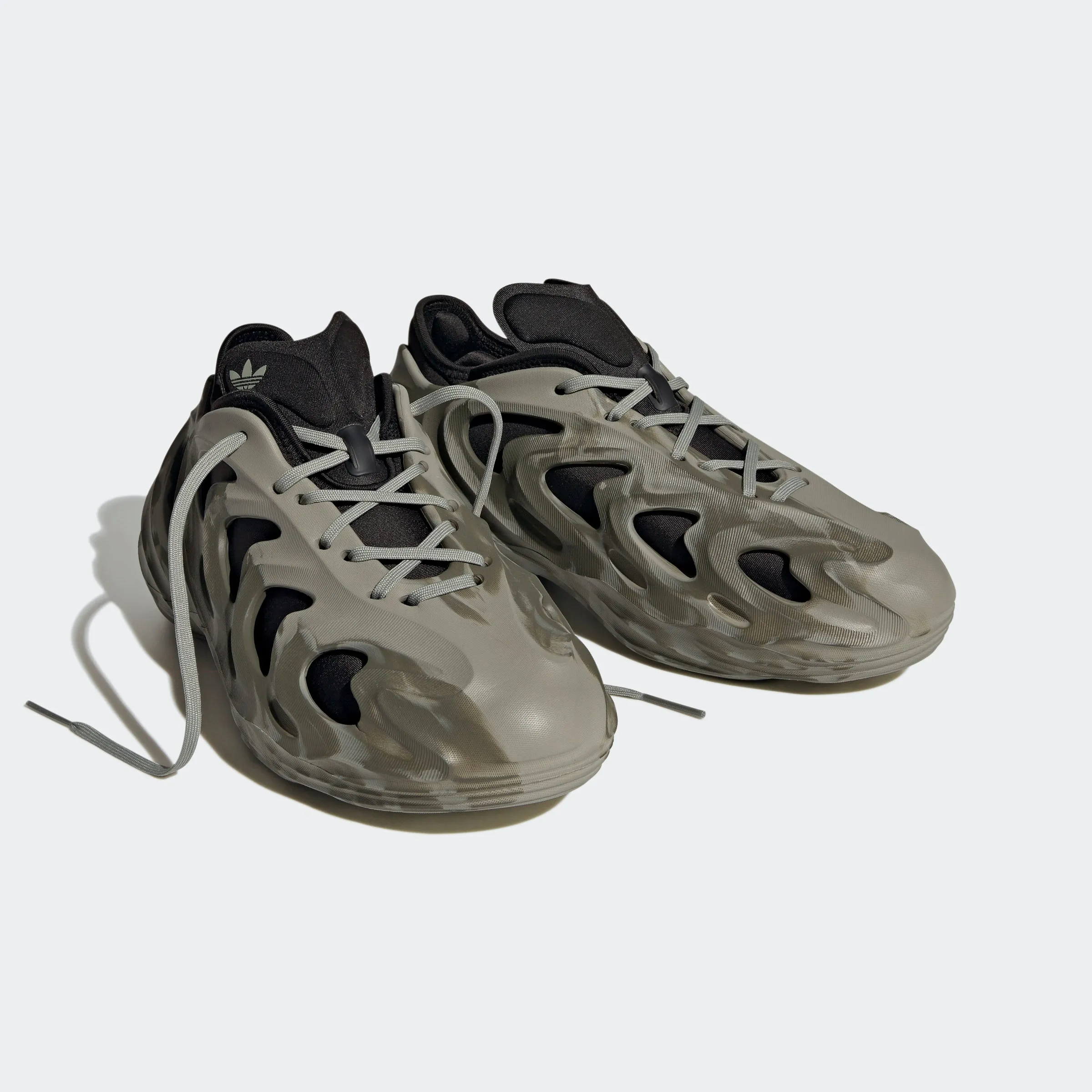 Men's adidas Originals Adifom Q Shoes Silver Pebble