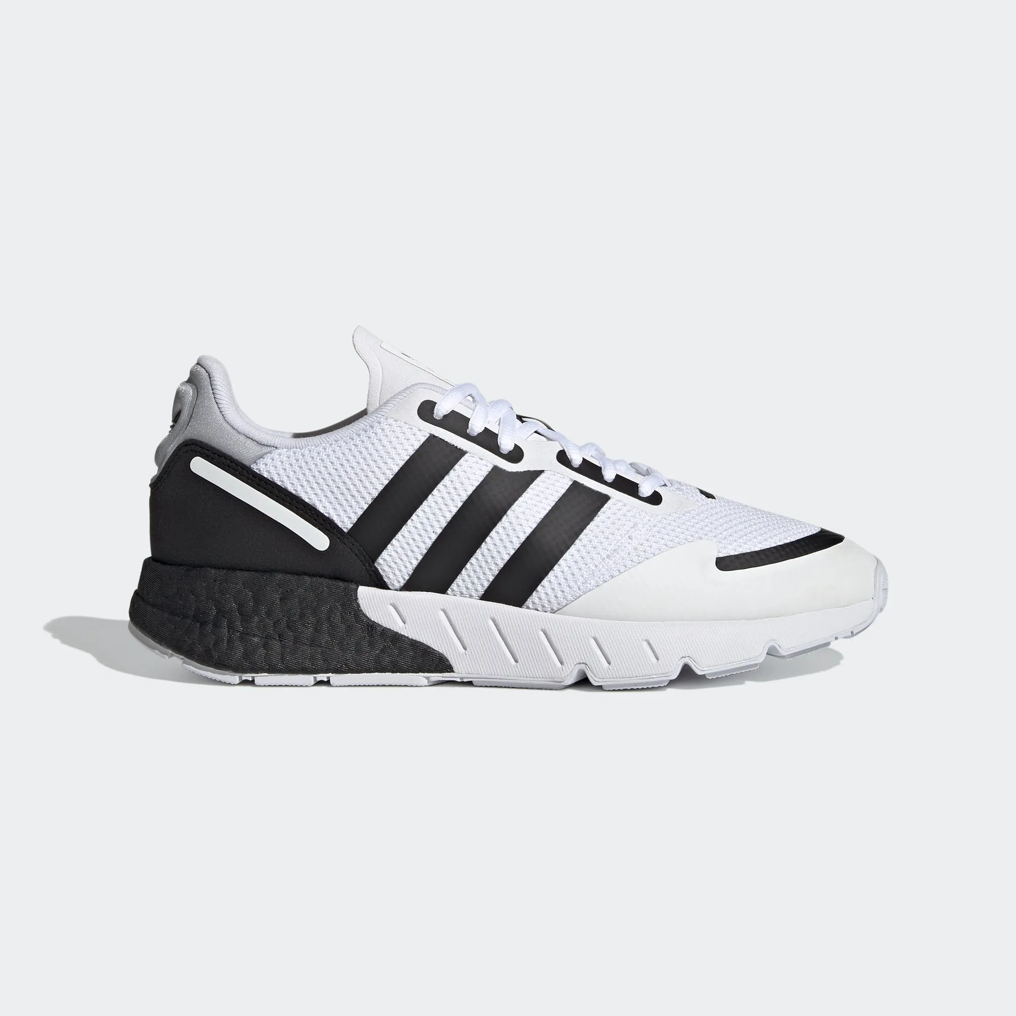 Men's adidas Originals ZX 1K Boost Shoes White Black