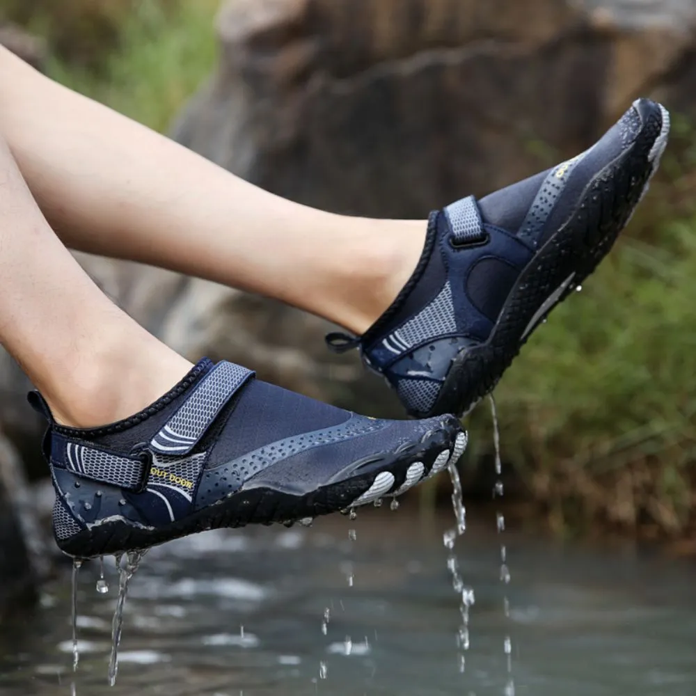Men’s & Women’s Water Shoes Barefoot Quick Dry Aqua Sports - Blue Size EU39 = US6