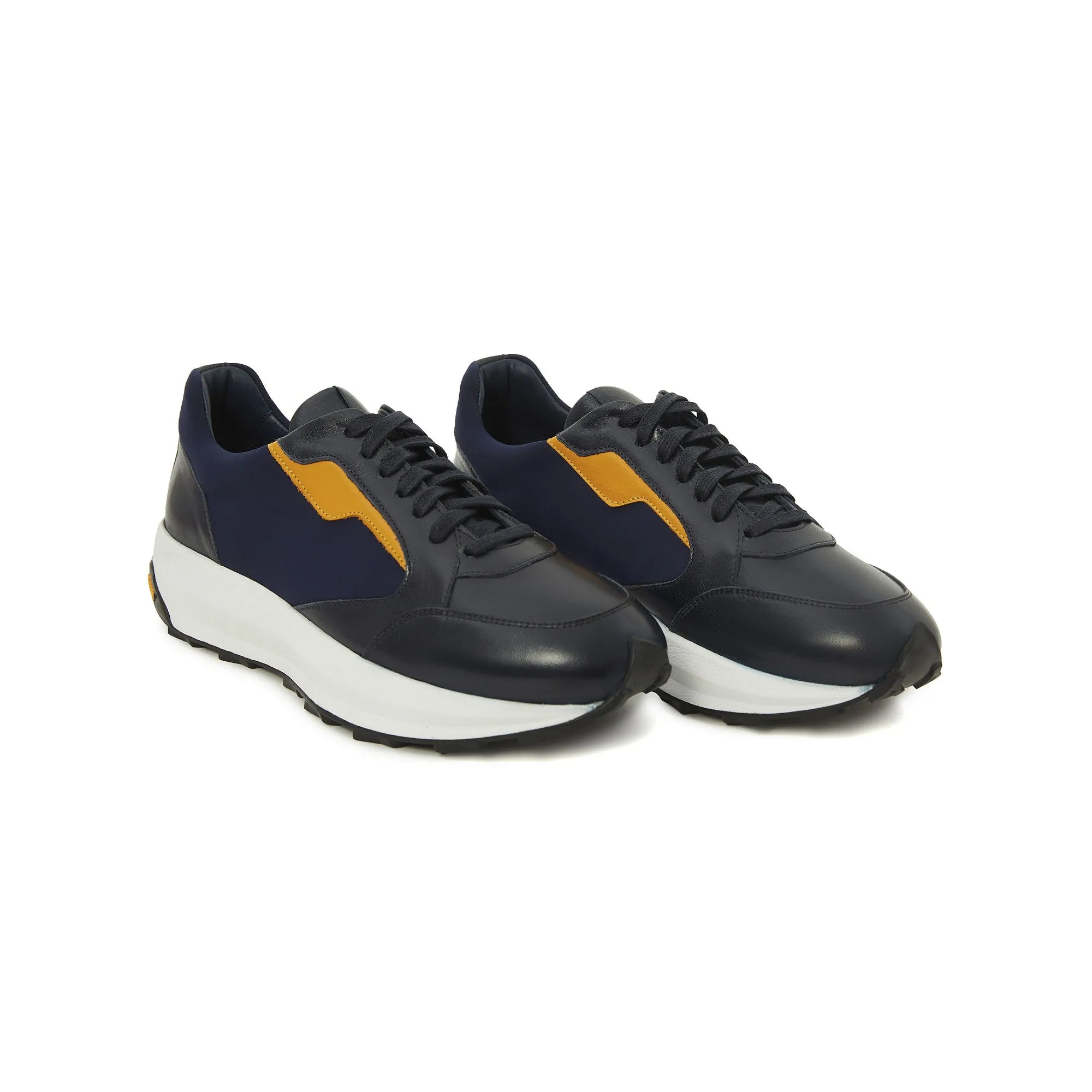 Men's Buffalo Scuba Leather Handmade Sport Shoes M8033
