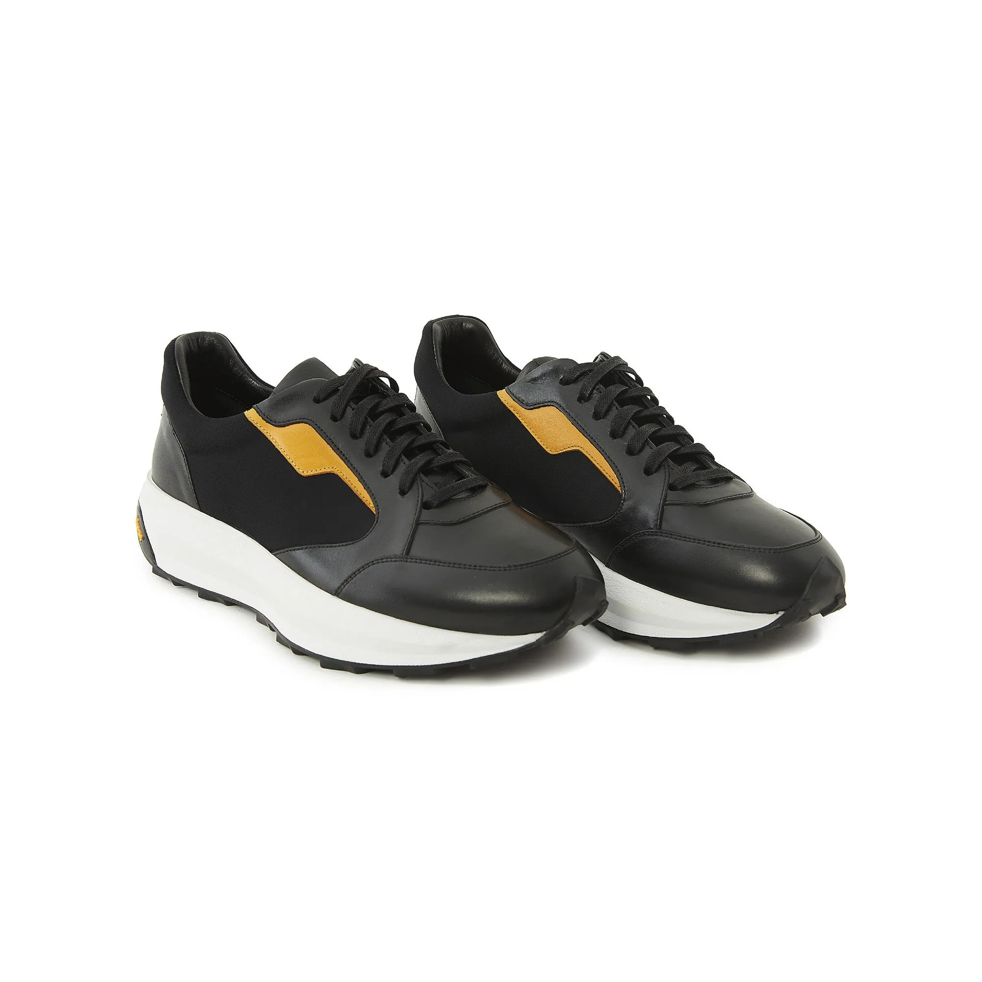 Men's Buffalo Scuba Leather Handmade Sport Shoes M8033