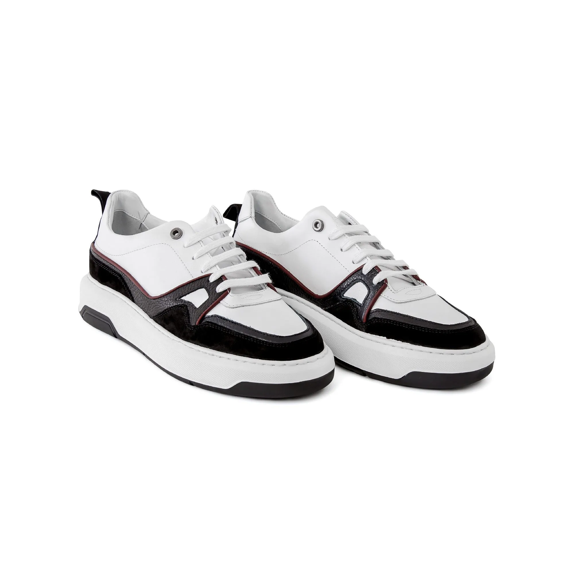 Men's Calf Leather Handmade Sport Shoes M8027