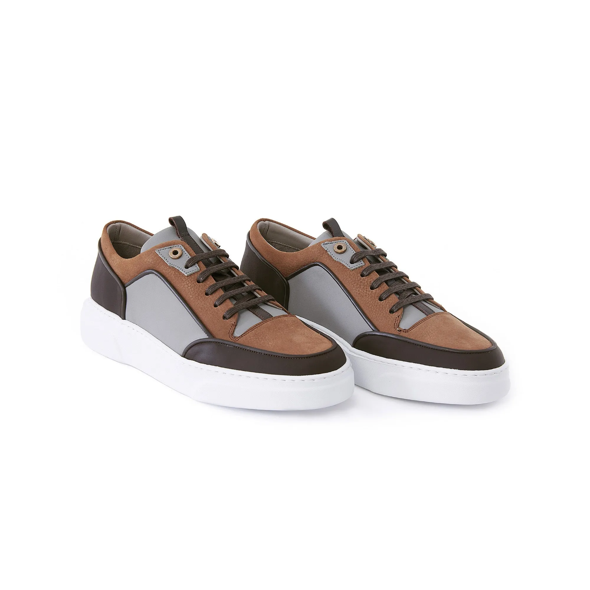 Men's Calf Leather Handmade Sport Shoes M8031