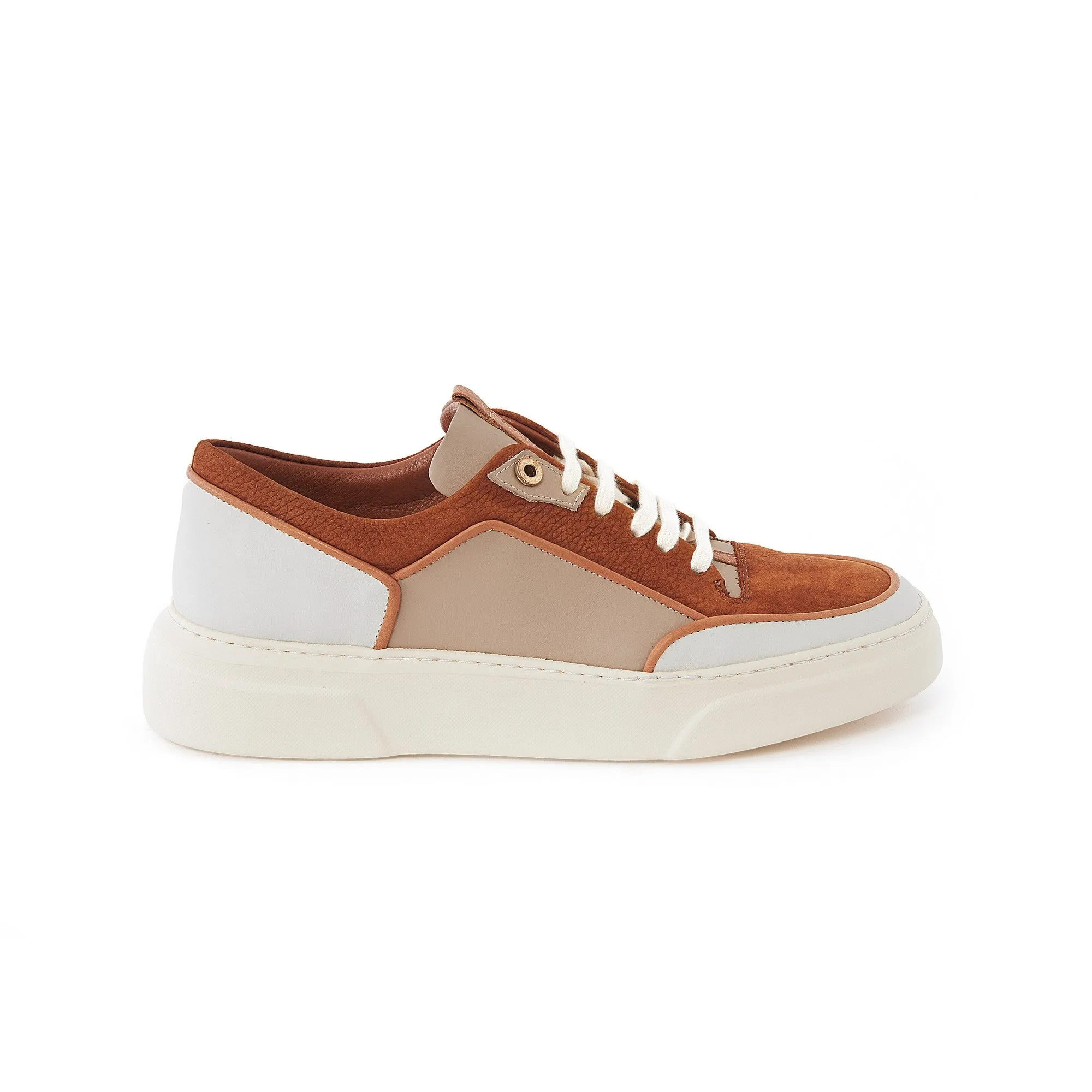 Men's Calf Leather Handmade Sport Shoes M8031