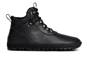 Men's Hiker black barefoot ankle trekking boots