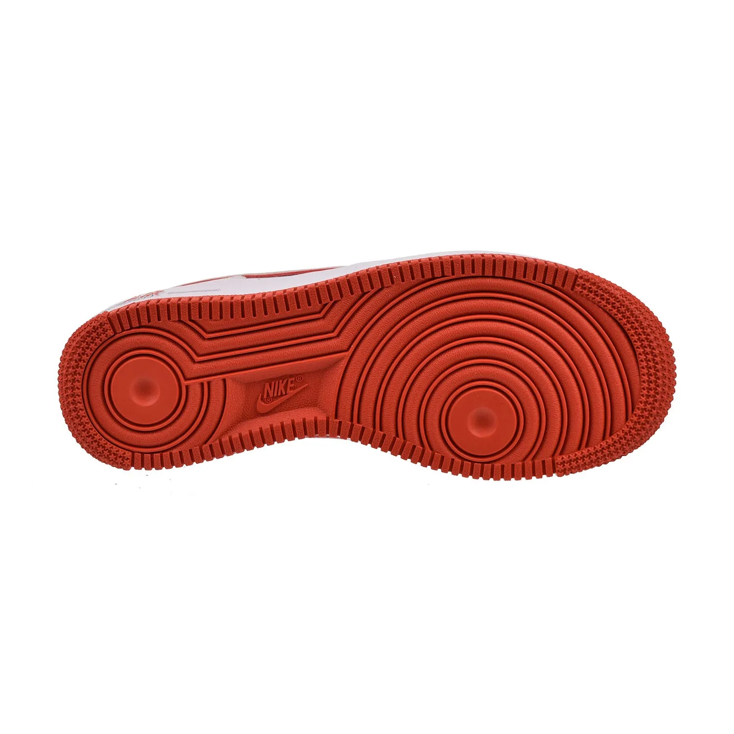 Nike Air Force 1 Low (GS) Big Kids' Shoes White Picante Red