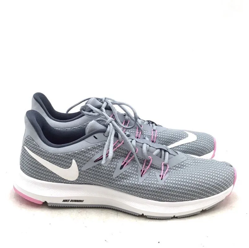 Nike Women's Quest AA7412-402 Gray Low-Top Running Shoes - Size 8