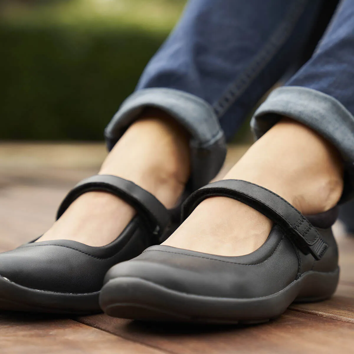 No.33 Casual Mary Jane Stretch Shoes