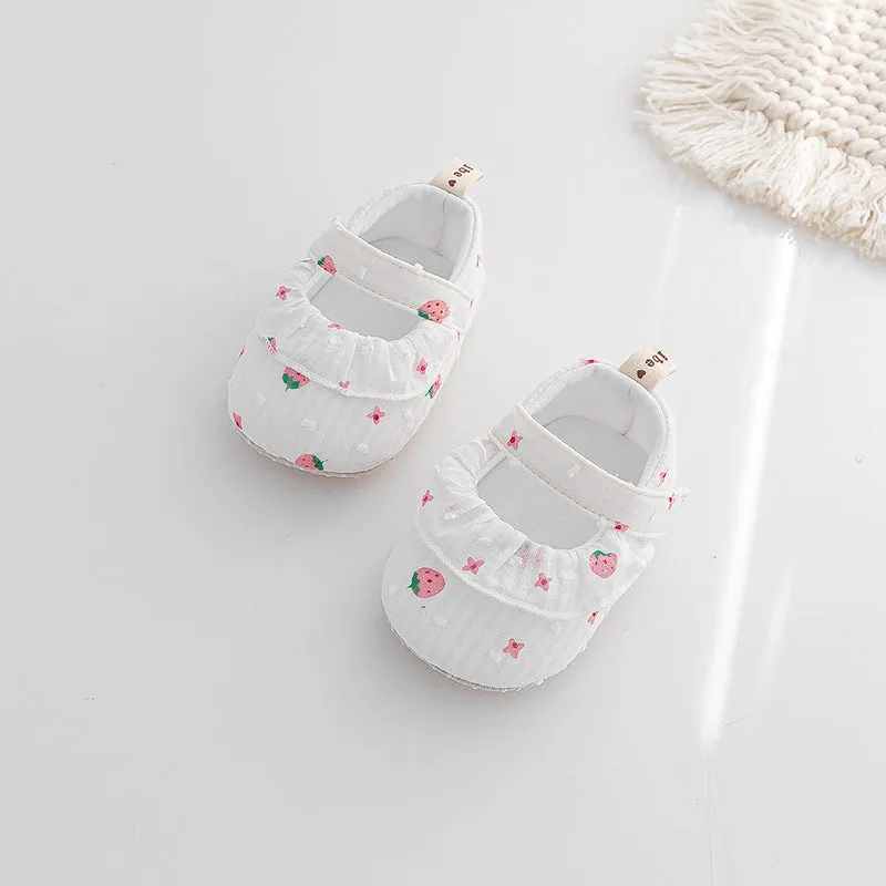 Non-Slip Baby Shoes - Strawberry
