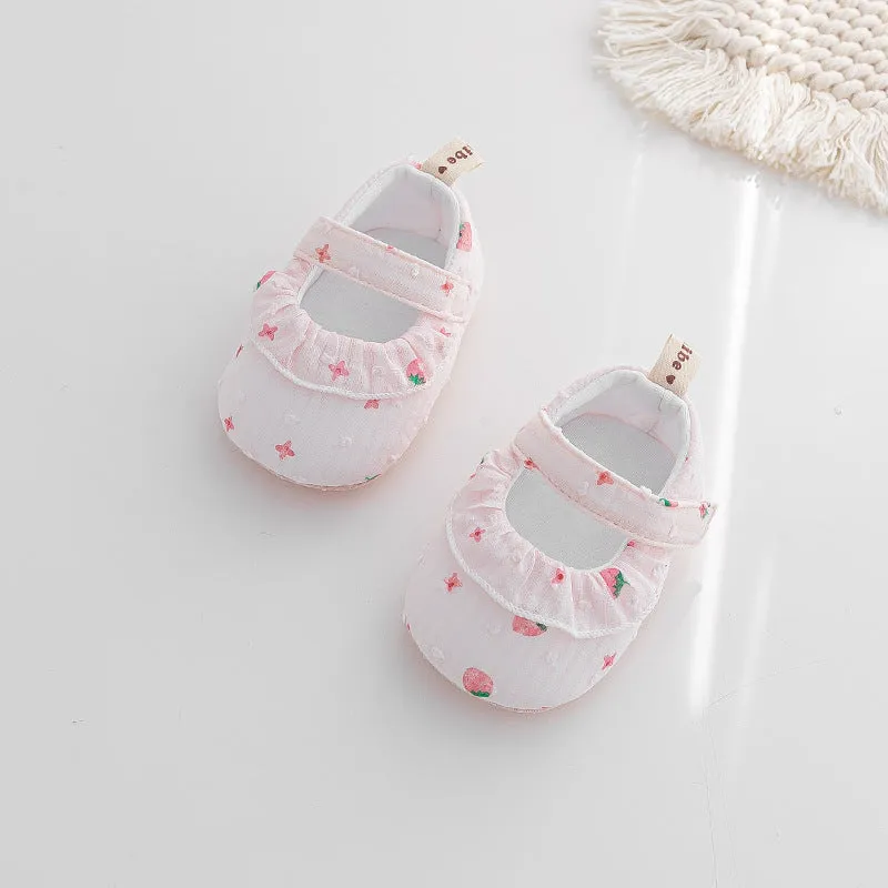 Non-Slip Baby Shoes - Strawberry