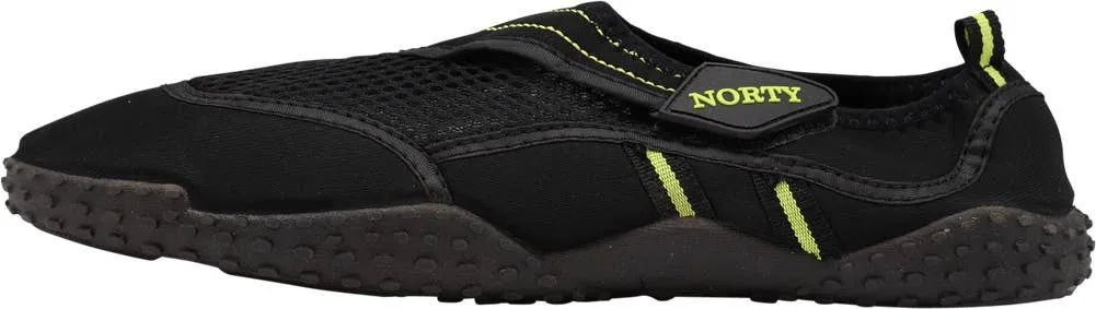 Norty MEN'S 8-13 WATER SHOE BLACK LIME   38764