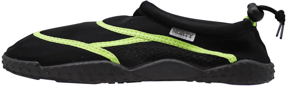 Norty MEN'S 8-13 WATER SHOE BLACK LIME   39412