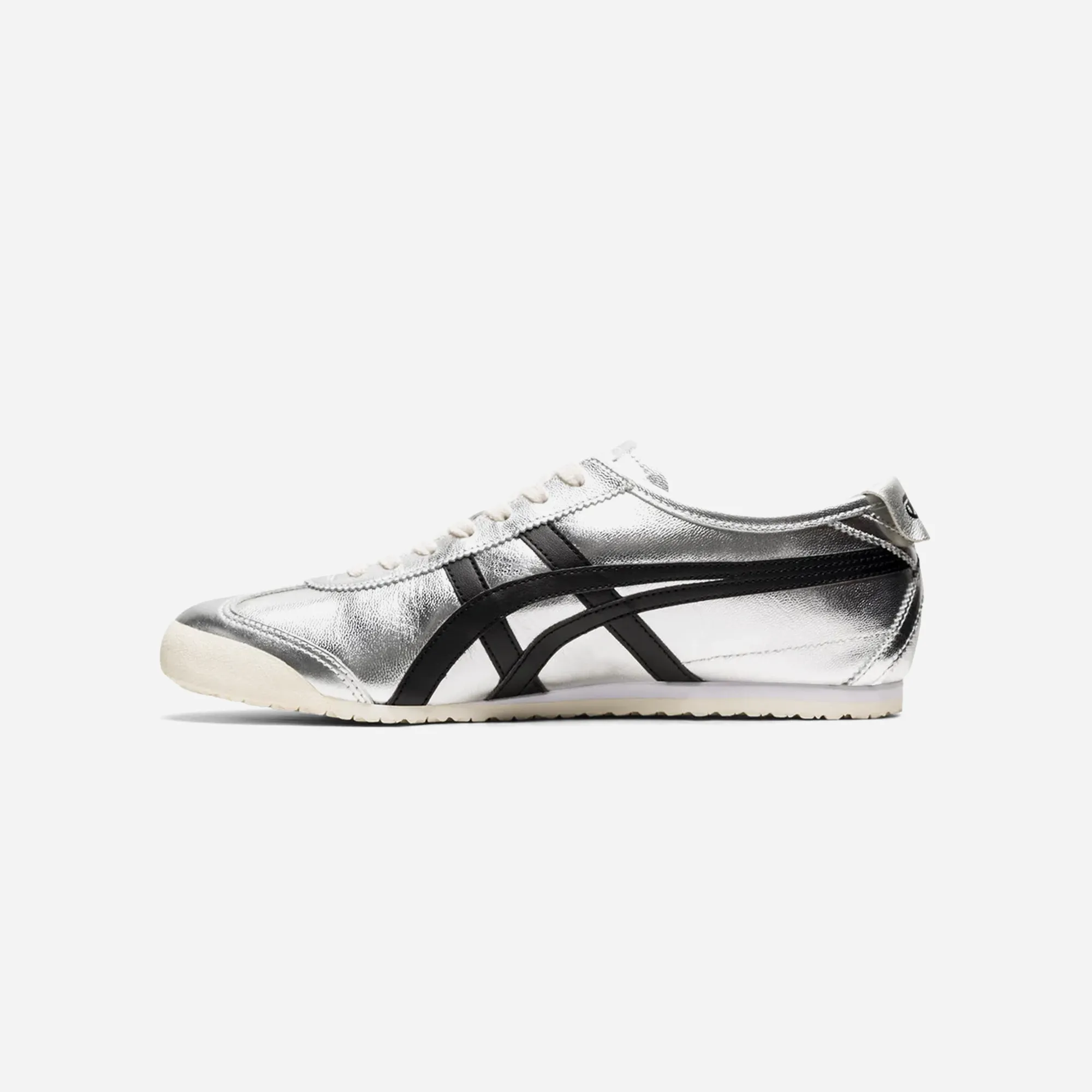 ONITSUKA TIGER MEXICO 66 SD UNISEX SHOES PURE-SILVER/BLACK