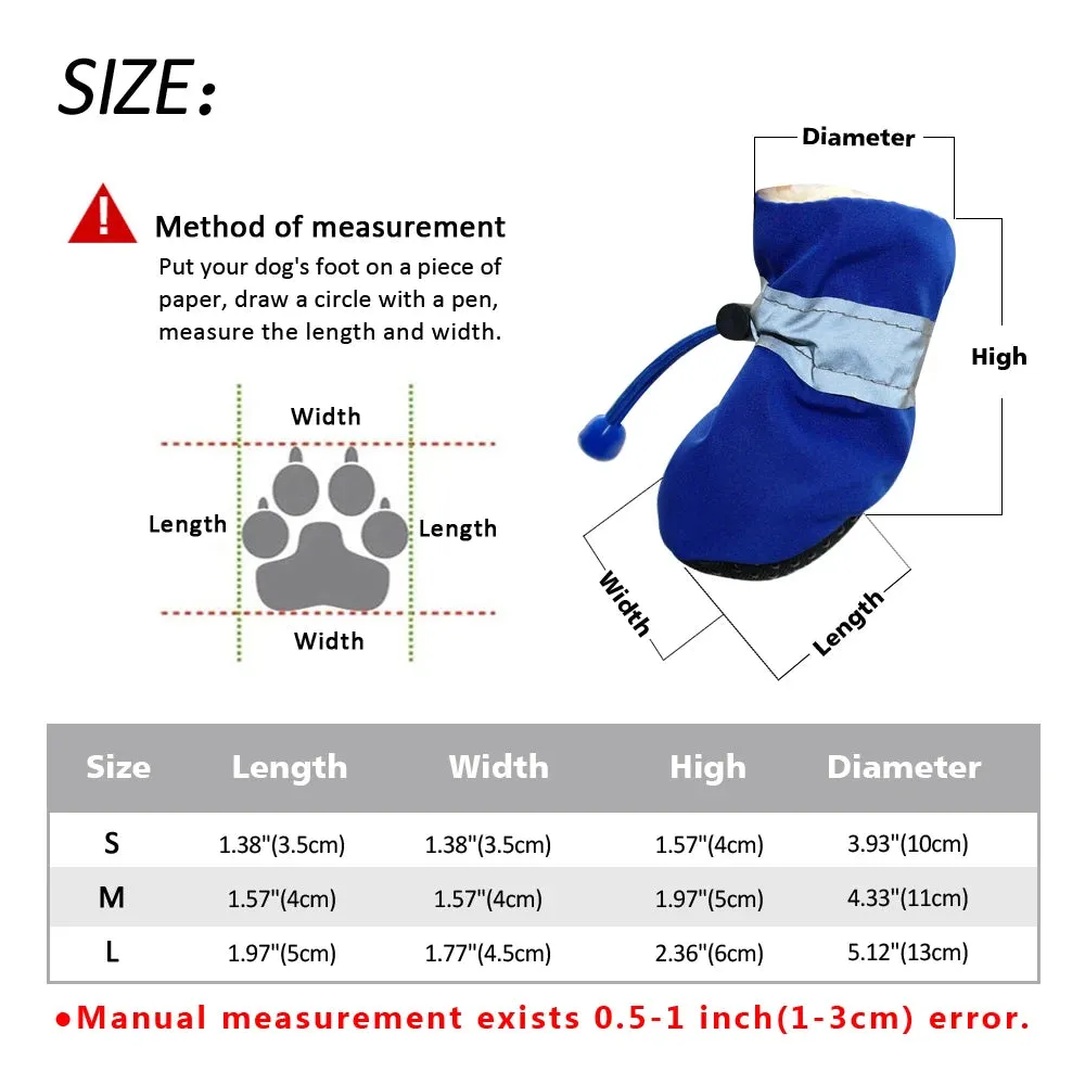 PawGuard Waterproof Dog Shoes - Protect Your Pet's Paws in Style