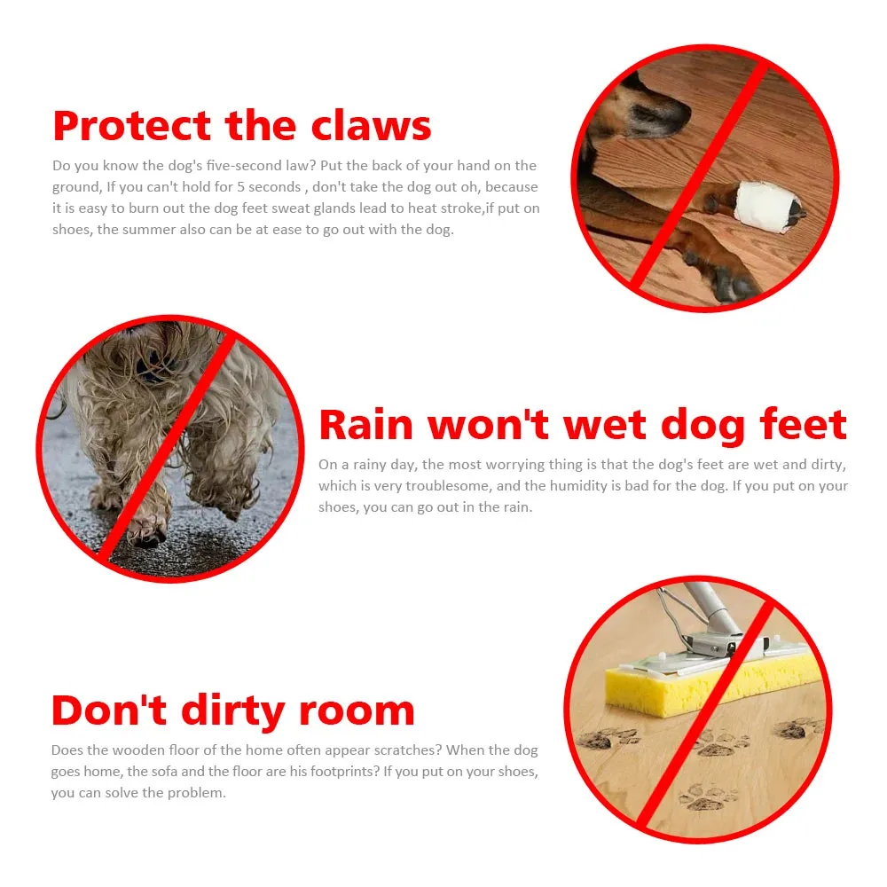 PawGuard Waterproof Dog Shoes - Protect Your Pet's Paws in Style