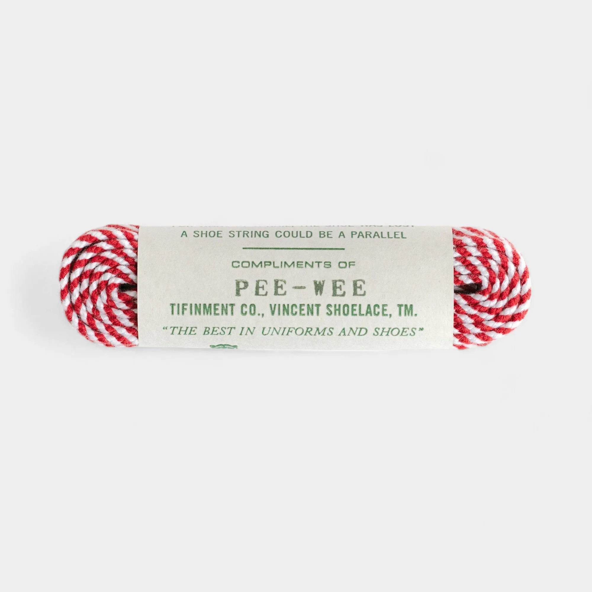 Pee-Wee Shoelaces, Red