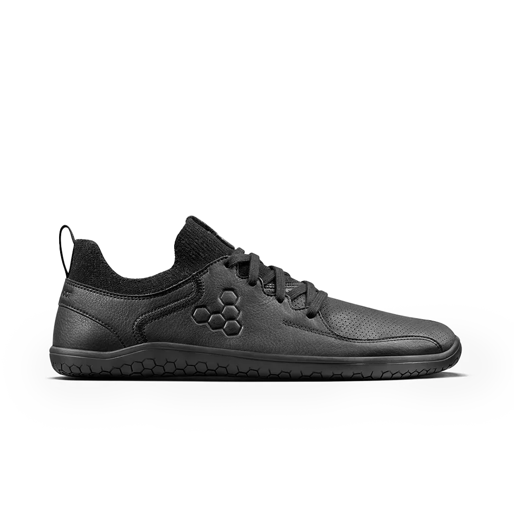 [PRE-ORDER] Vivobarefoot Primus Asana Leather Mens Obsidian (ETA. LATE MARCH)