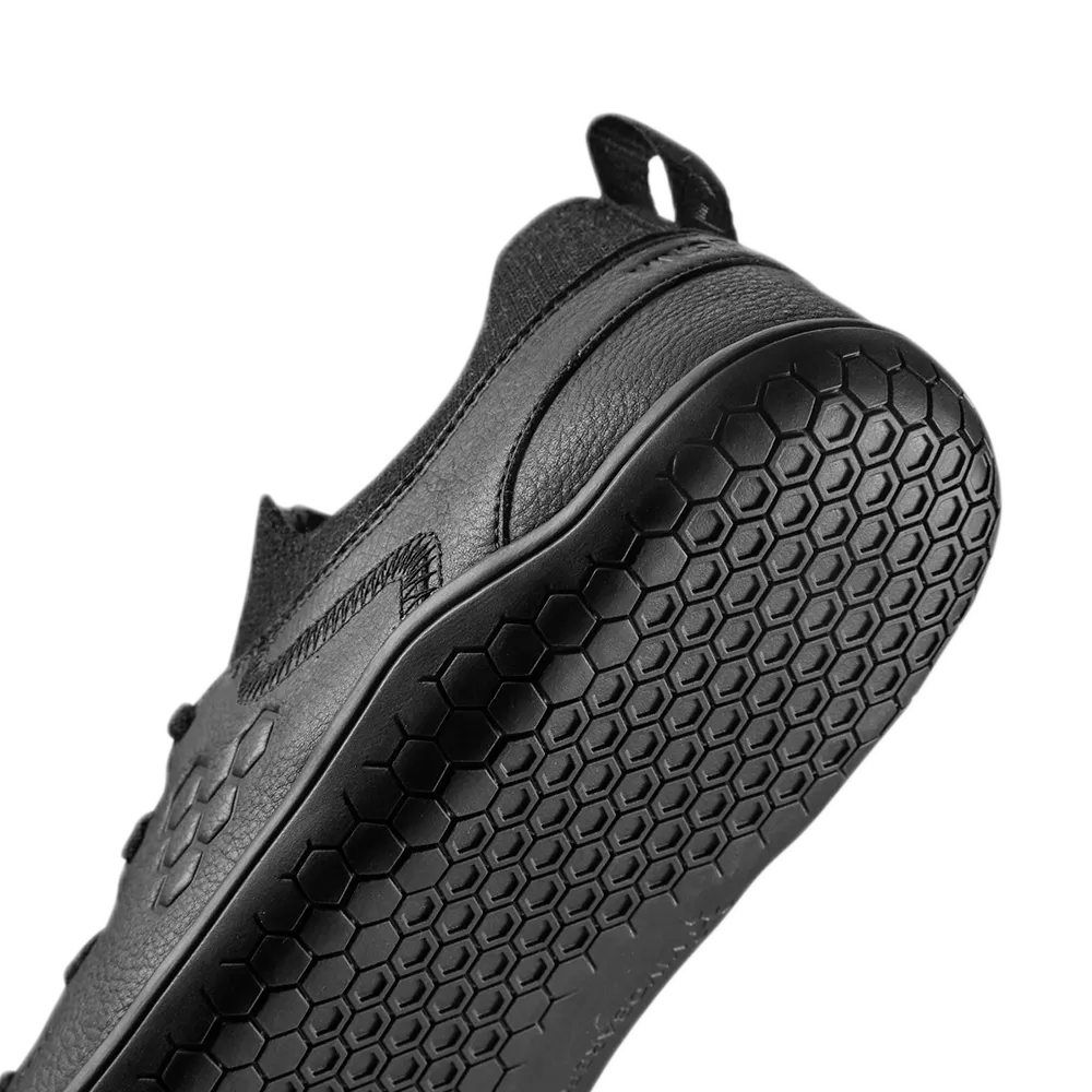 [PRE-ORDER] Vivobarefoot Primus Asana Leather Mens Obsidian (ETA. LATE MARCH)