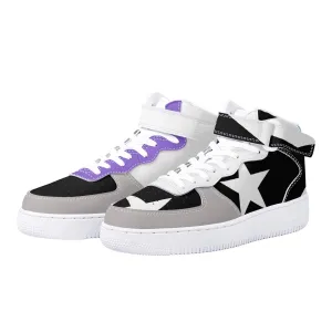 "Air Borikén" La Promesa Edition Men's High Top Leather Sneakers