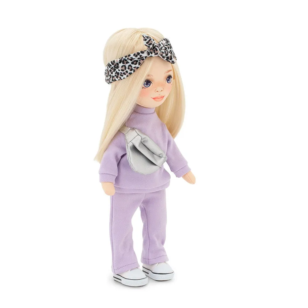 Rag Doll in a Purple Tracksuit - Mia