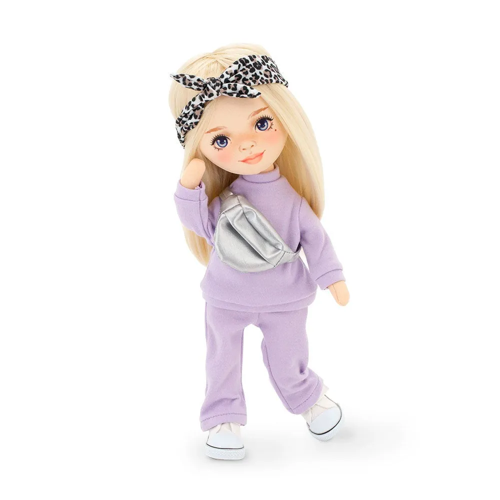 Rag Doll in a Purple Tracksuit - Mia