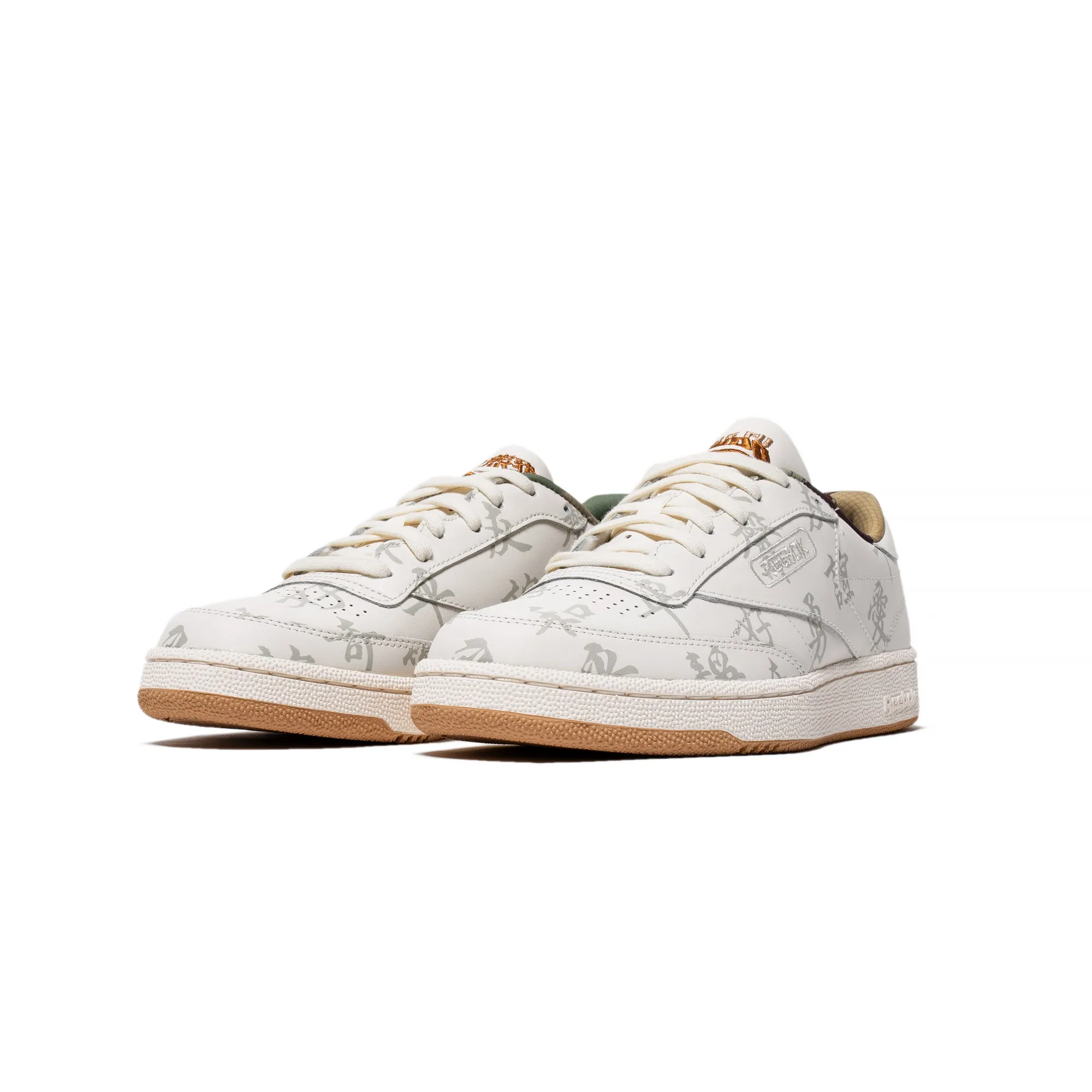Reebok Mens Club C 85 'Kung Fu Panda' Shoes