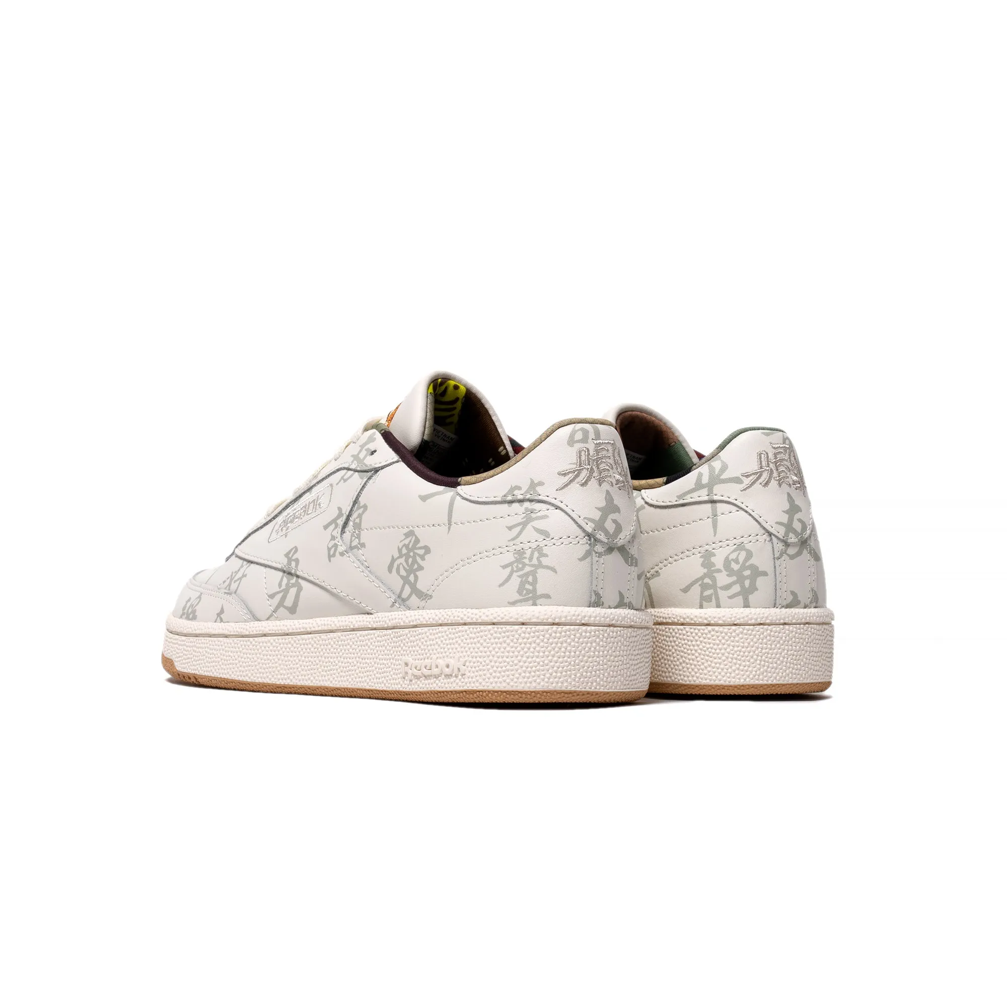 Reebok Mens Club C 85 'Kung Fu Panda' Shoes