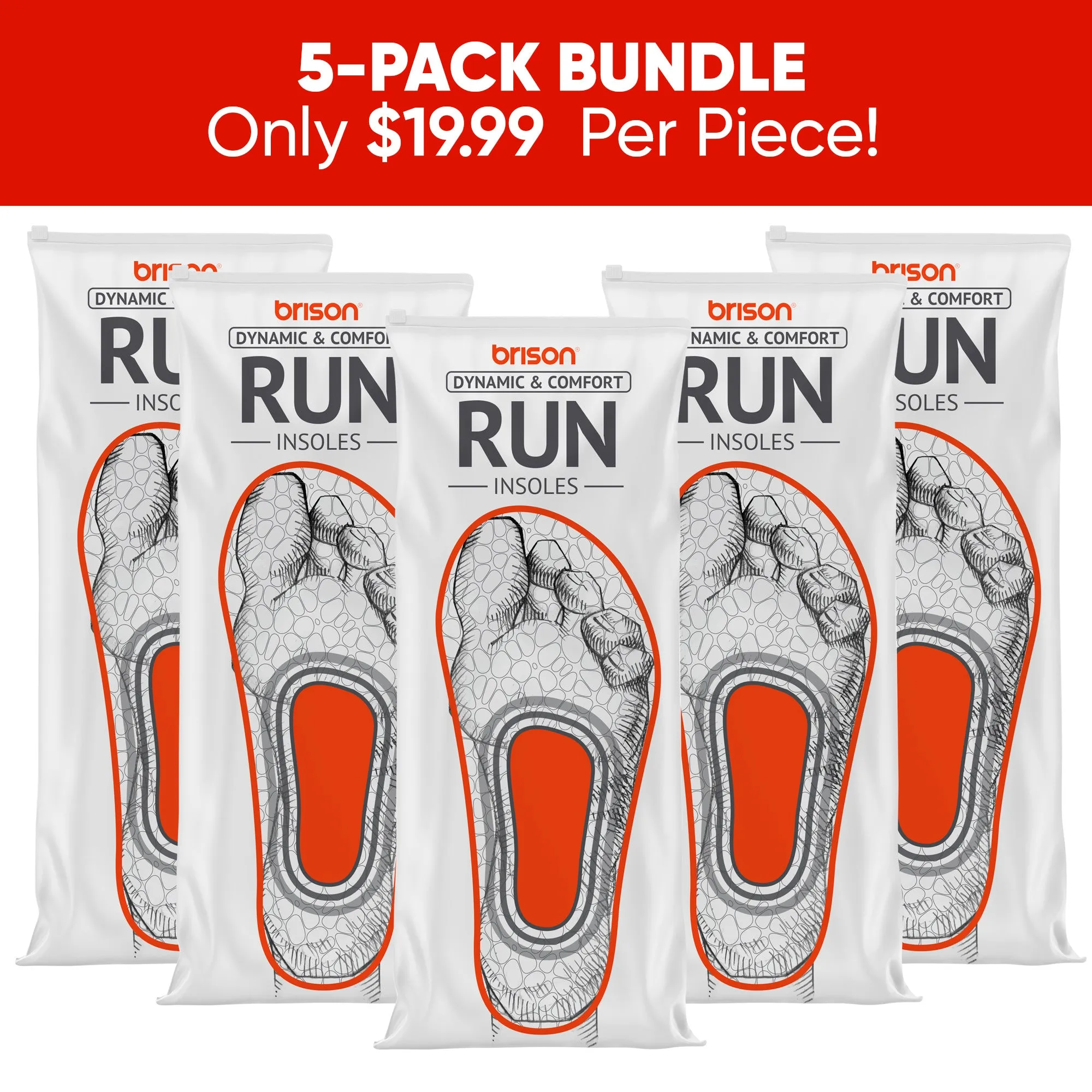 Run Active Insoles [5pcs]