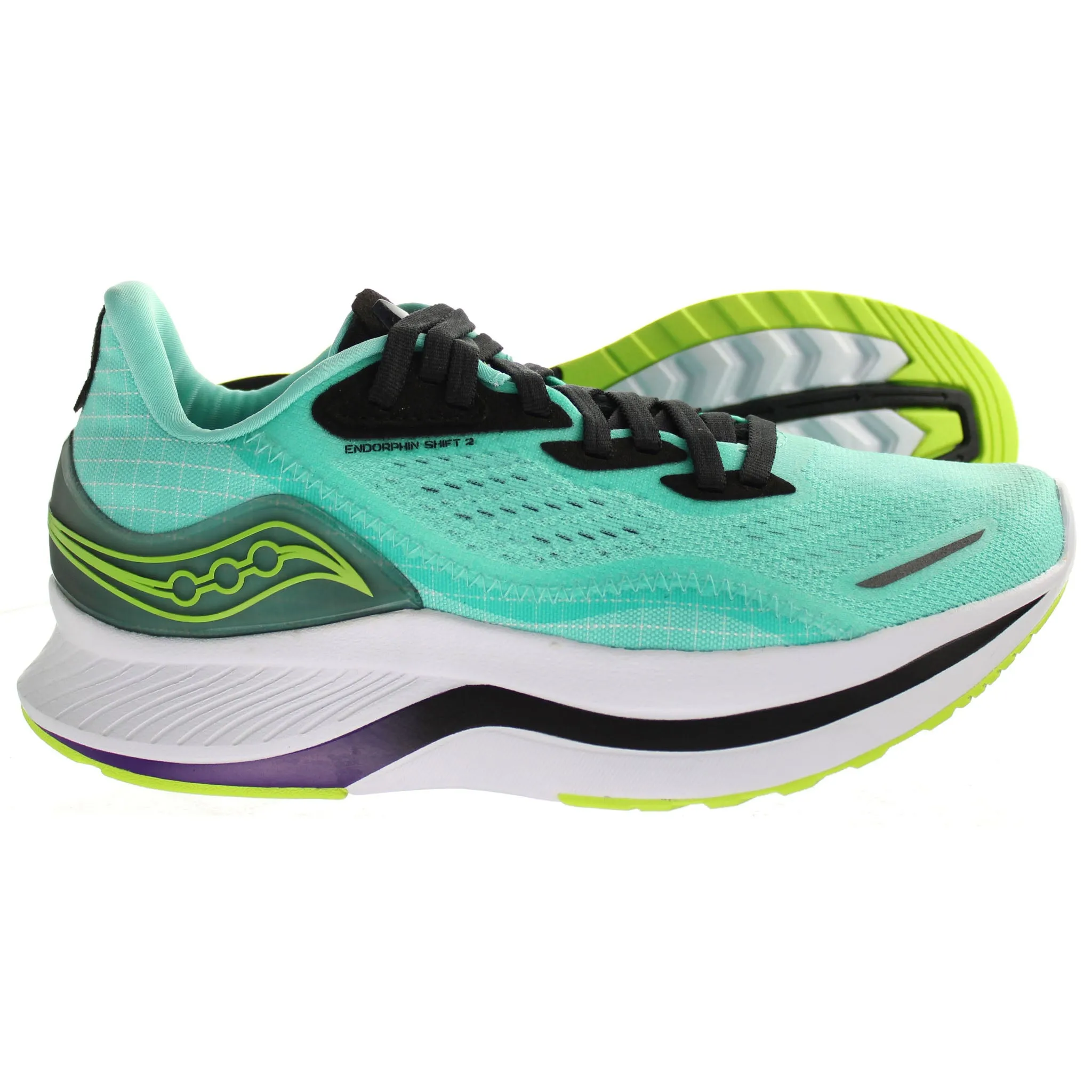 Saucony Endorphin Shift 2 Womens Green Running Shoes