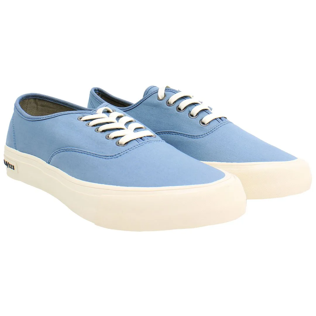 Seavees Legend Standard Mens Blue Plimsolls