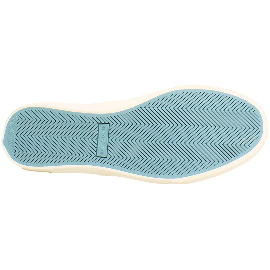 Seavees Legend Standard Mens Blue Plimsolls
